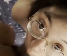 Lengkap Kompilasi Emutan Cici Kacamata Mulus Sekali